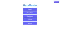 Menu principal